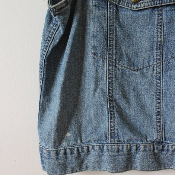 80's Vintage Woolrich Denim Vest Size Large - Picture 5 of 5